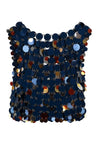 Rabanne-OUTLET-SALE-Sequin top-ARCHIVIST