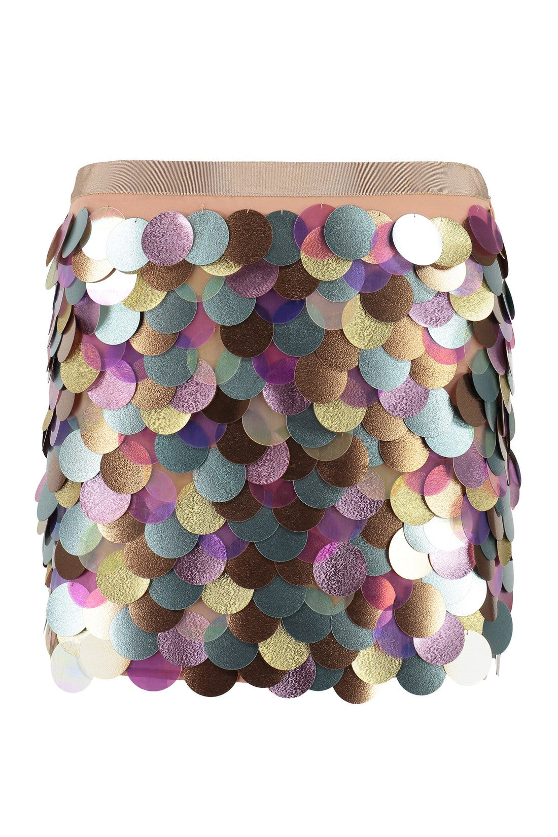 Pinko-OUTLET-SALE-Sequined mini-skirt-ARCHIVIST