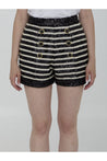 BALMAIN-OUTLET-SALE-Sequined shorts-ARCHIVIST