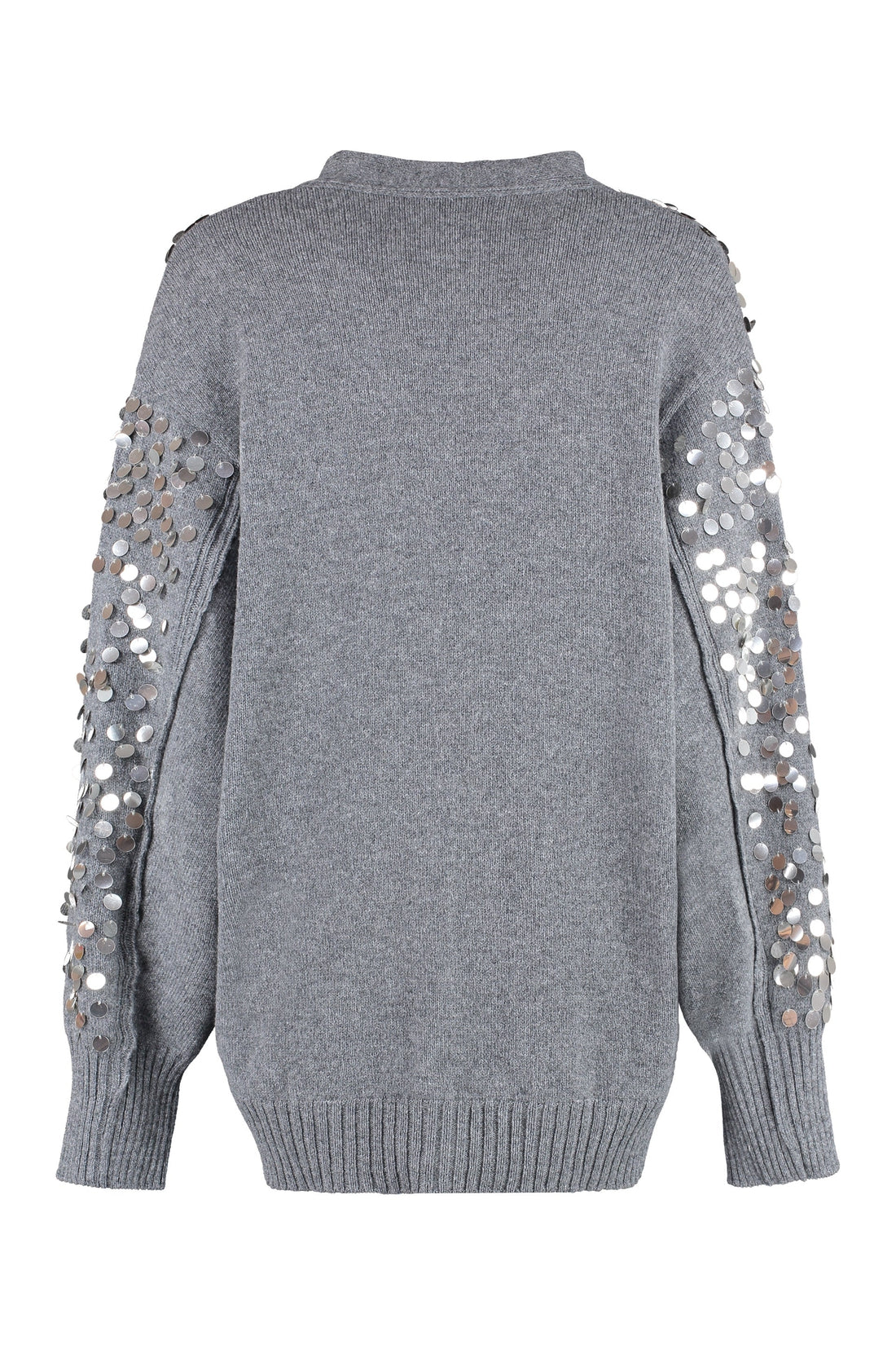 Philosophy di Lorenzo Serafini-OUTLET-SALE-Sequined wool cardigan-ARCHIVIST