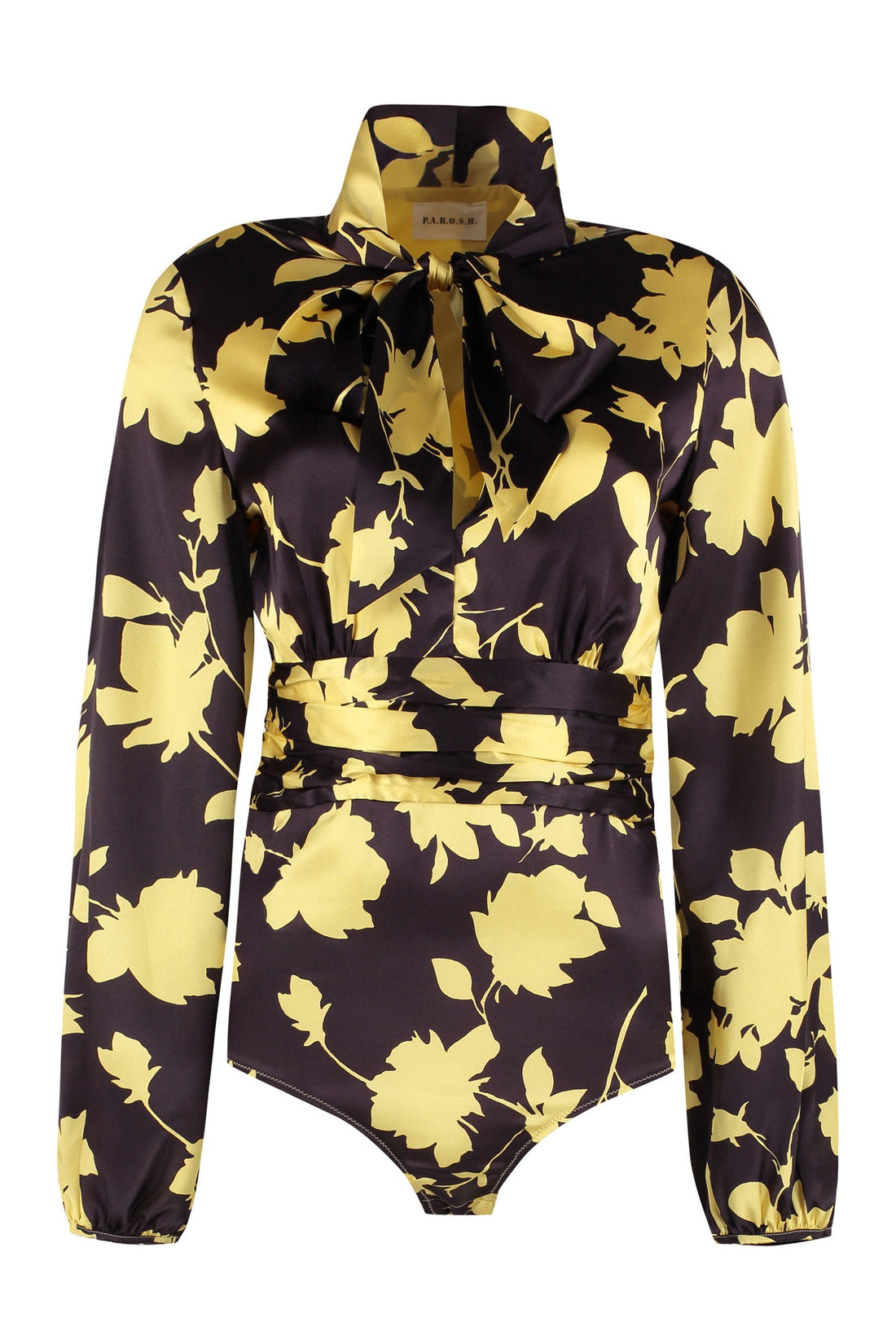 Parosh-OUTLET-SALE-Sera floral print bodysuit-blouse-ARCHIVIST