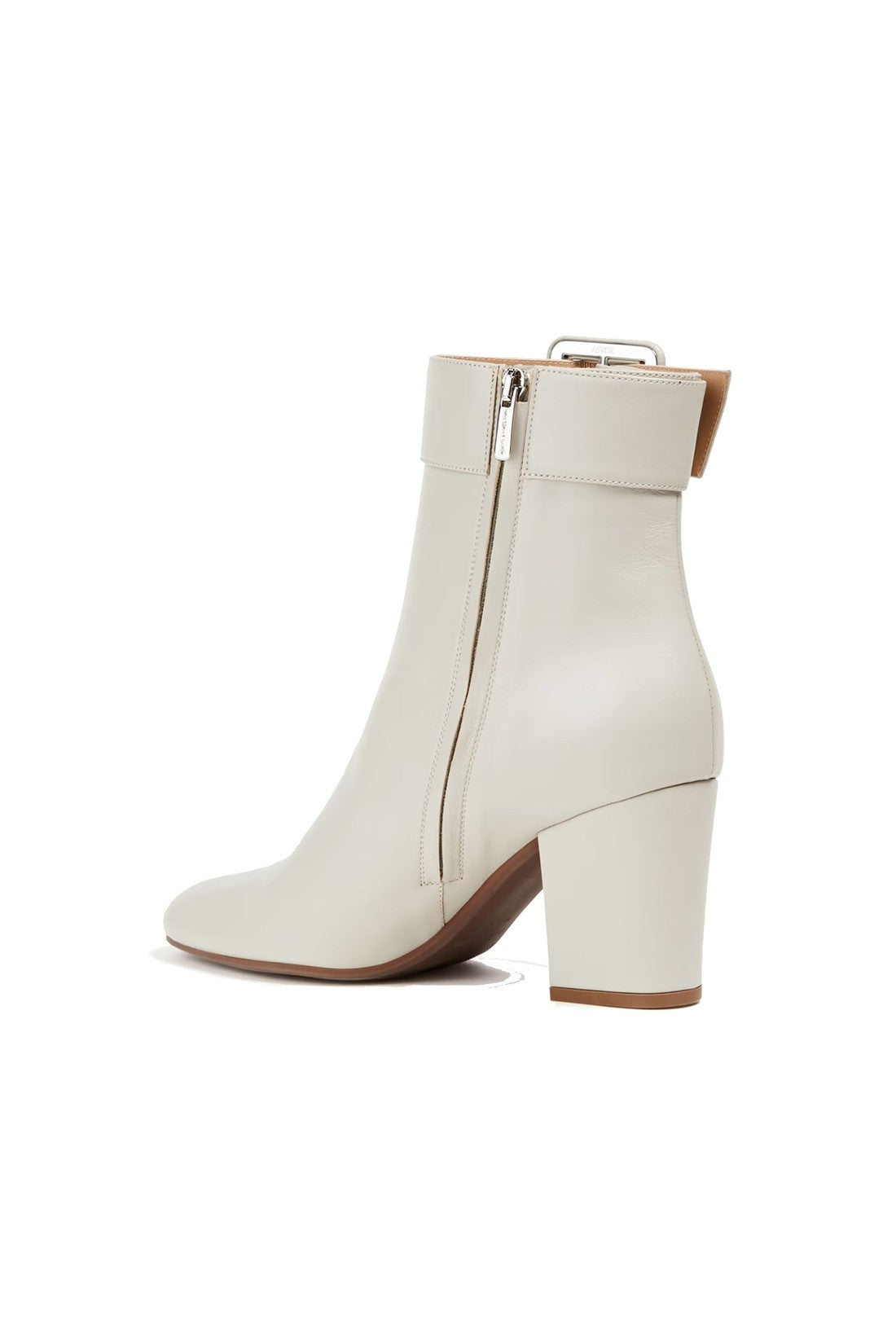 Sergio Rossi-OUTLET-SALE-Sergio Rossi Buckled Leather Ankle Boots-ARCHIVIST