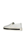 Sergio Rossi-OUTLET-SALE-Sergio Rossi Leather Slip-Op Sneakers-ARCHIVIST