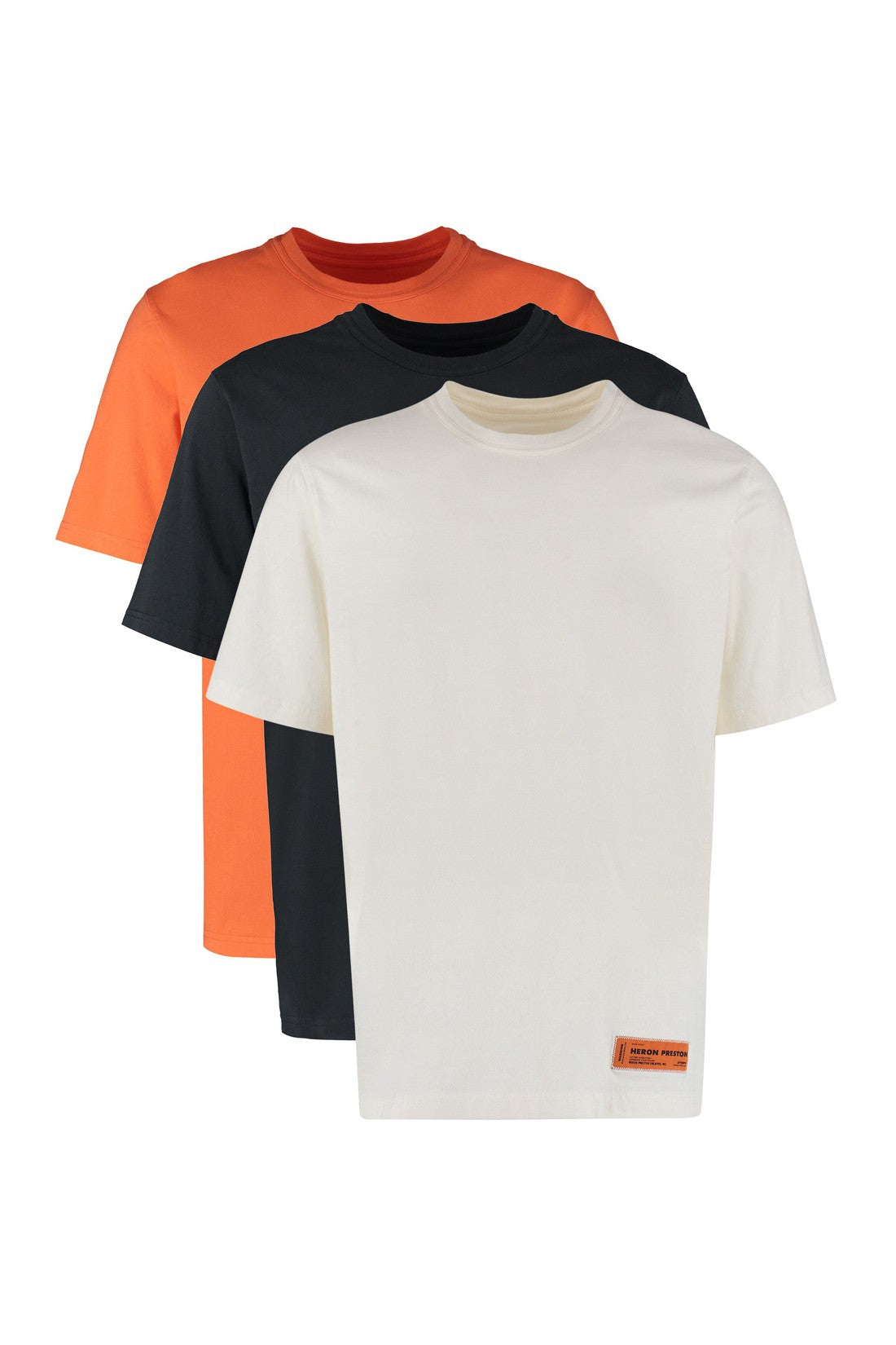 Heron Preston-OUTLET-SALE-Set of three cotton t-shirts-ARCHIVIST