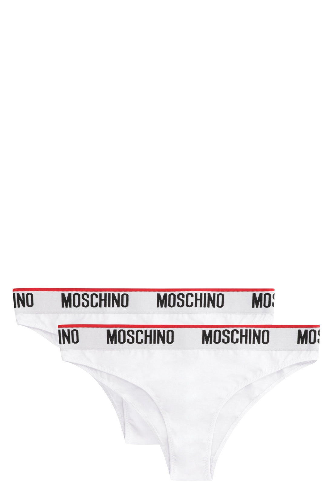 Moschino-OUTLET-SALE-Set of two Logo band briefs-ARCHIVIST