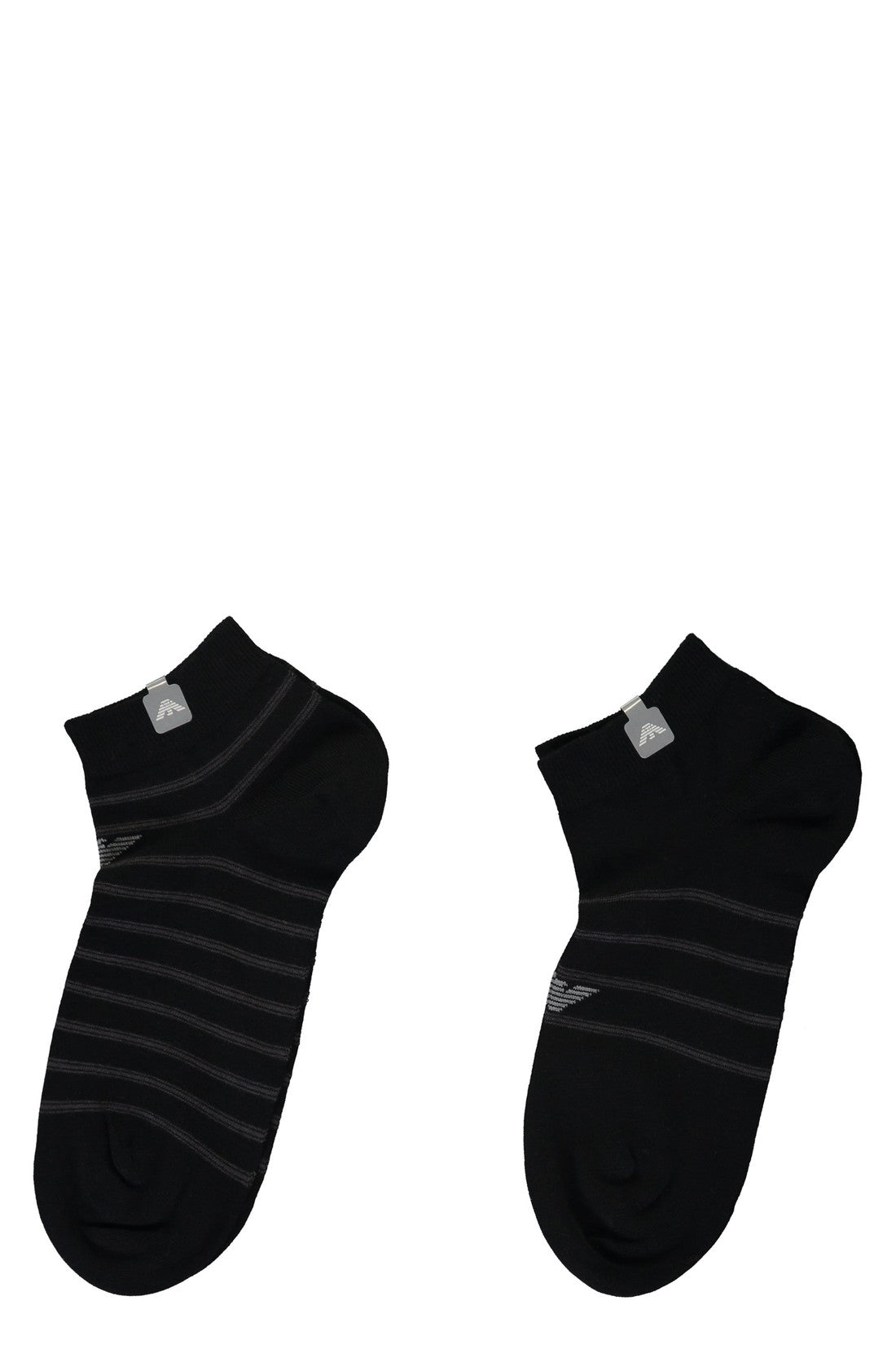 Emporio Armani-OUTLET-SALE-Set of two socks-ARCHIVIST