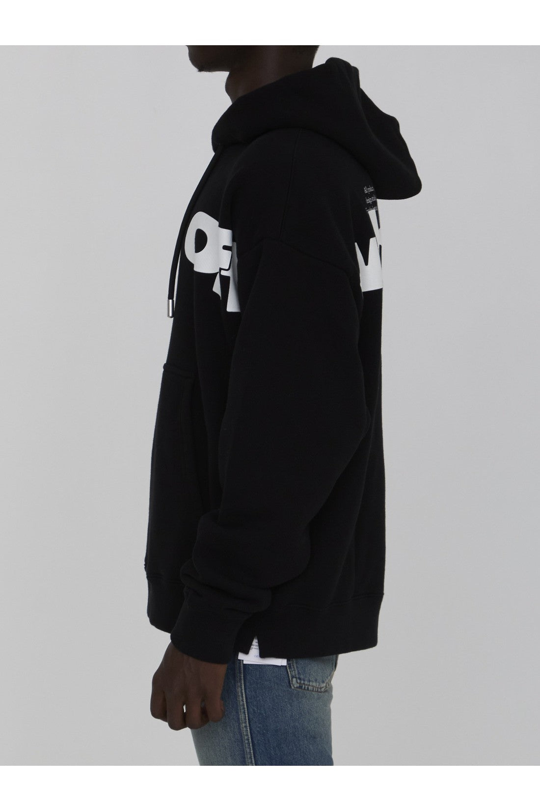 OFF WHITE-OUTLET-SALE-Shared Logo skate hoodie-ARCHIVIST