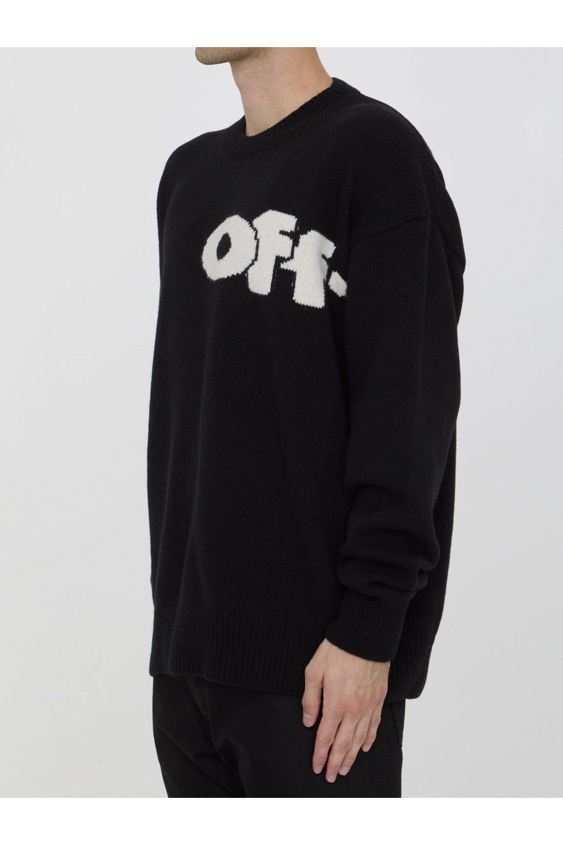 OFF WHITE-OUTLET-SALE-Shared Logo sweater-ARCHIVIST