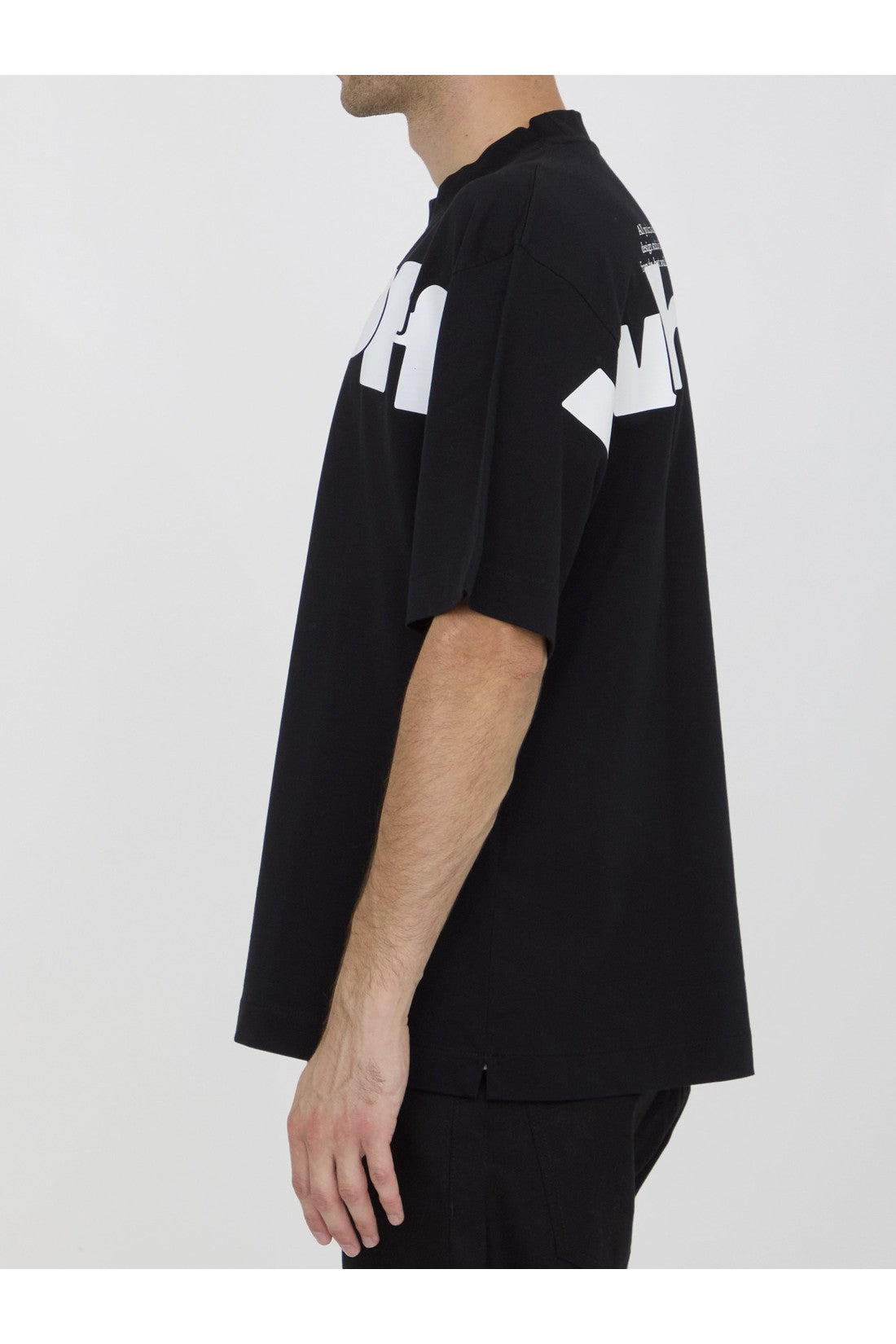 OFF WHITE-OUTLET-SALE-Shared Logo t-shirt-ARCHIVIST