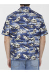 Palm Angels-OUTLET-SALE-Shark print shirt-ARCHIVIST