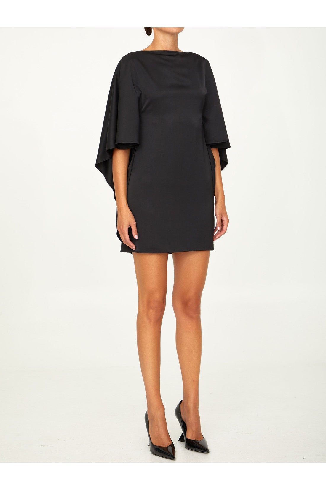 THE ATTICO-OUTLET-SALE-Sharon black dress-ARCHIVIST