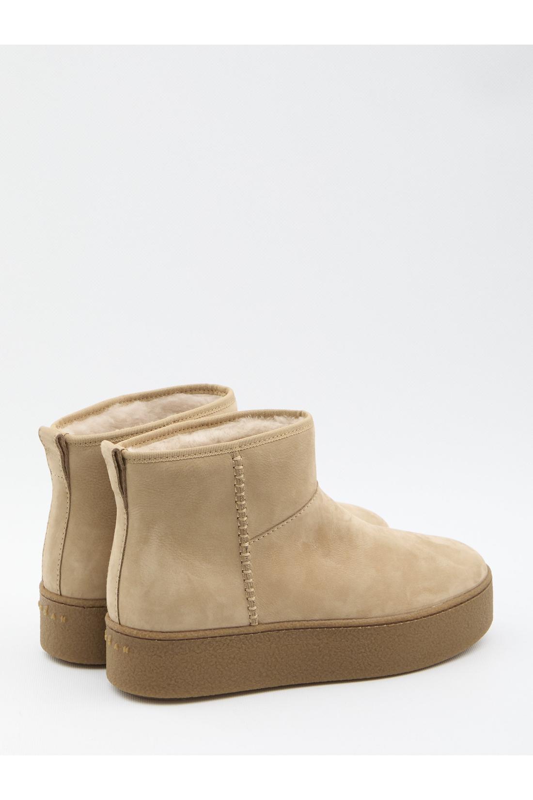 Hogan-OUTLET-SALE-Shearling ankle boots-ARCHIVIST