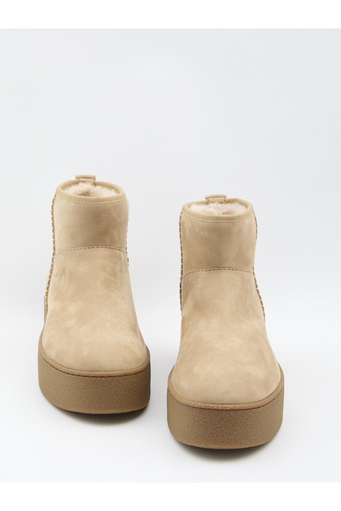 Hogan-OUTLET-SALE-Shearling ankle boots-ARCHIVIST