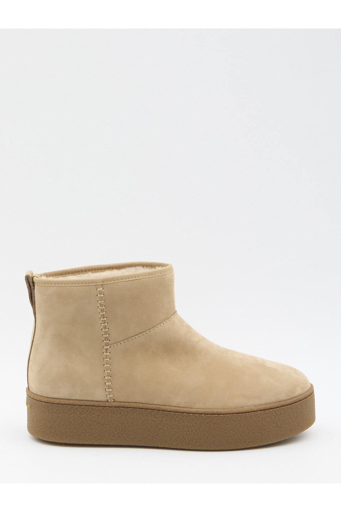 Hogan-OUTLET-SALE-Shearling ankle boots-ARCHIVIST