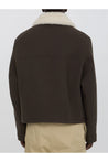 AMI PARIS-OUTLET-SALE-Shearling collar jacket-ARCHIVIST