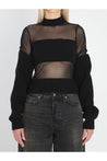 Jean Paul Gaultier-OUTLET-SALE-Sheer-effect sweater-ARCHIVIST