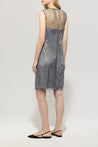 Luisa Cerano-Shiftkleid in Mesh-Optik-Kleider & Röcke-Black-Deal-Outlet-by-ARCHIVIST