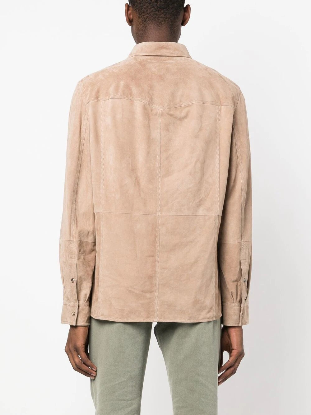 BRUNELLO CUCINELLI-OUTLET-SALE-Shirt Beige-ARCHIVIST