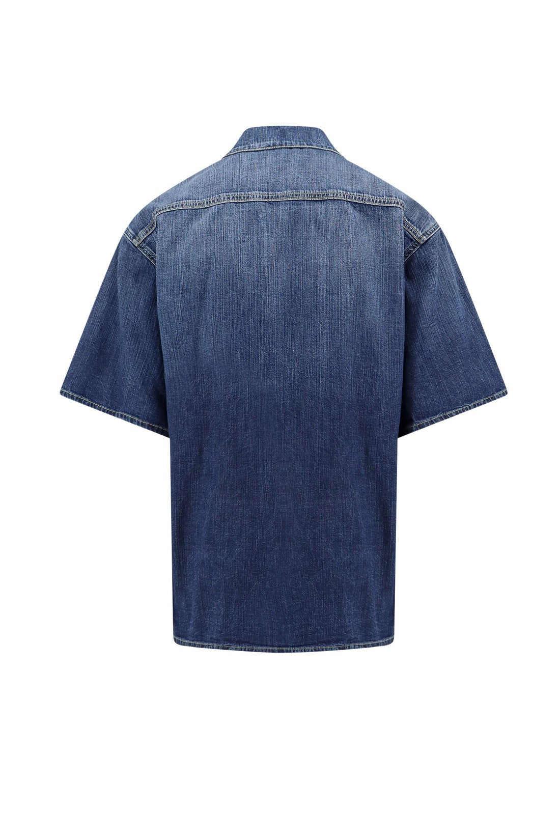 ALEXANDER MCQUEEN-OUTLET-SALE-Shirt Blau-ARCHIVIST