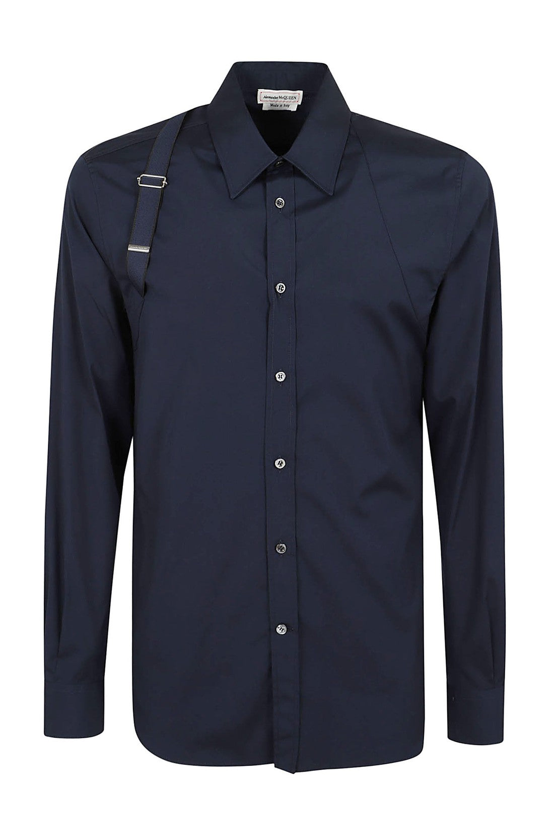 ALEXANDER MCQUEEN-OUTLET-SALE-Shirt Blau-ARCHIVIST