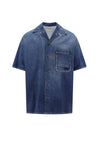 ALEXANDER MCQUEEN-OUTLET-SALE-Shirt Blau-ARCHIVIST