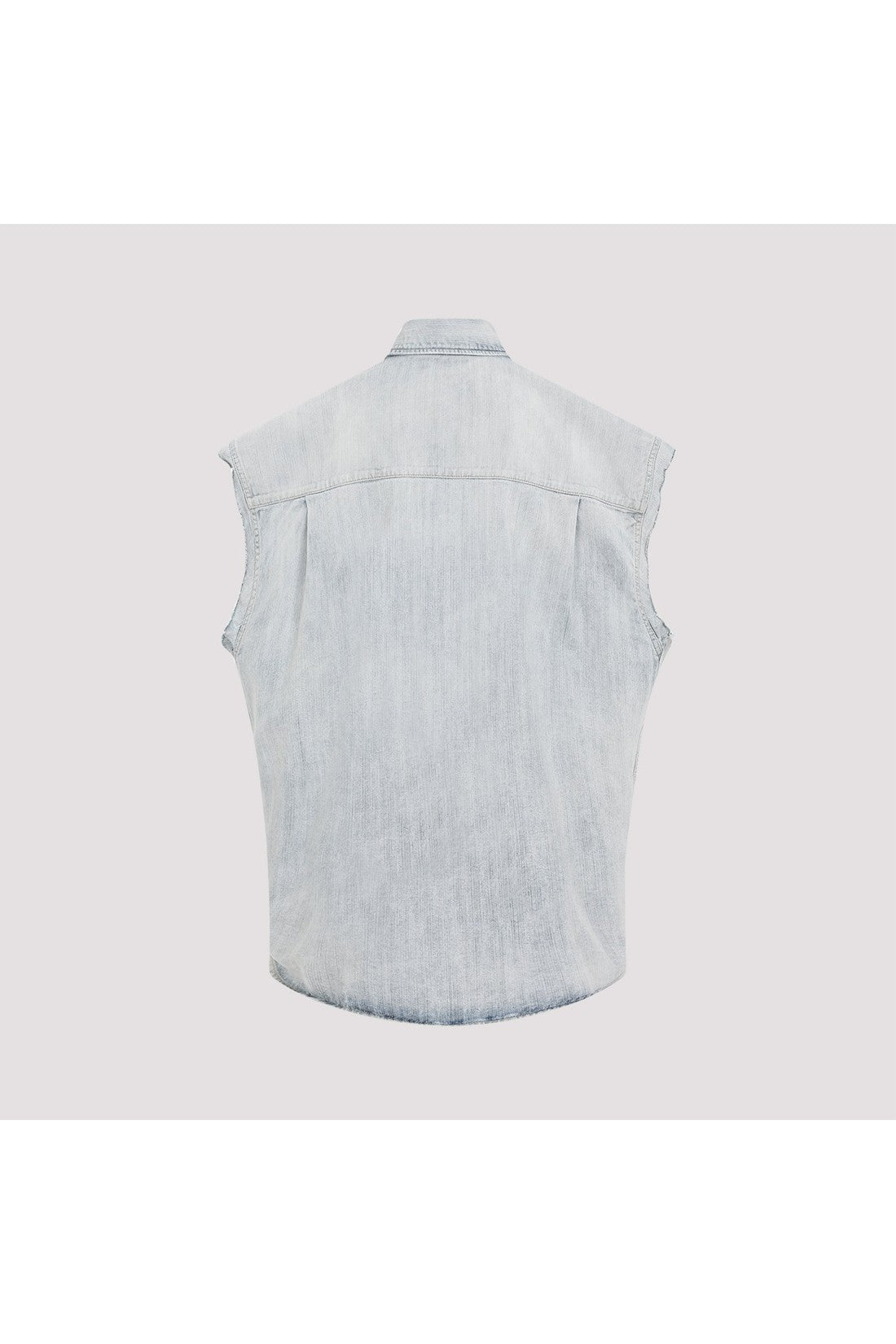 BALENCIAGA-OUTLET-SALE-Shirt Blau-ARCHIVIST