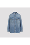 BOTTEGA VENETA-OUTLET-SALE-Shirt Blau-ARCHIVIST