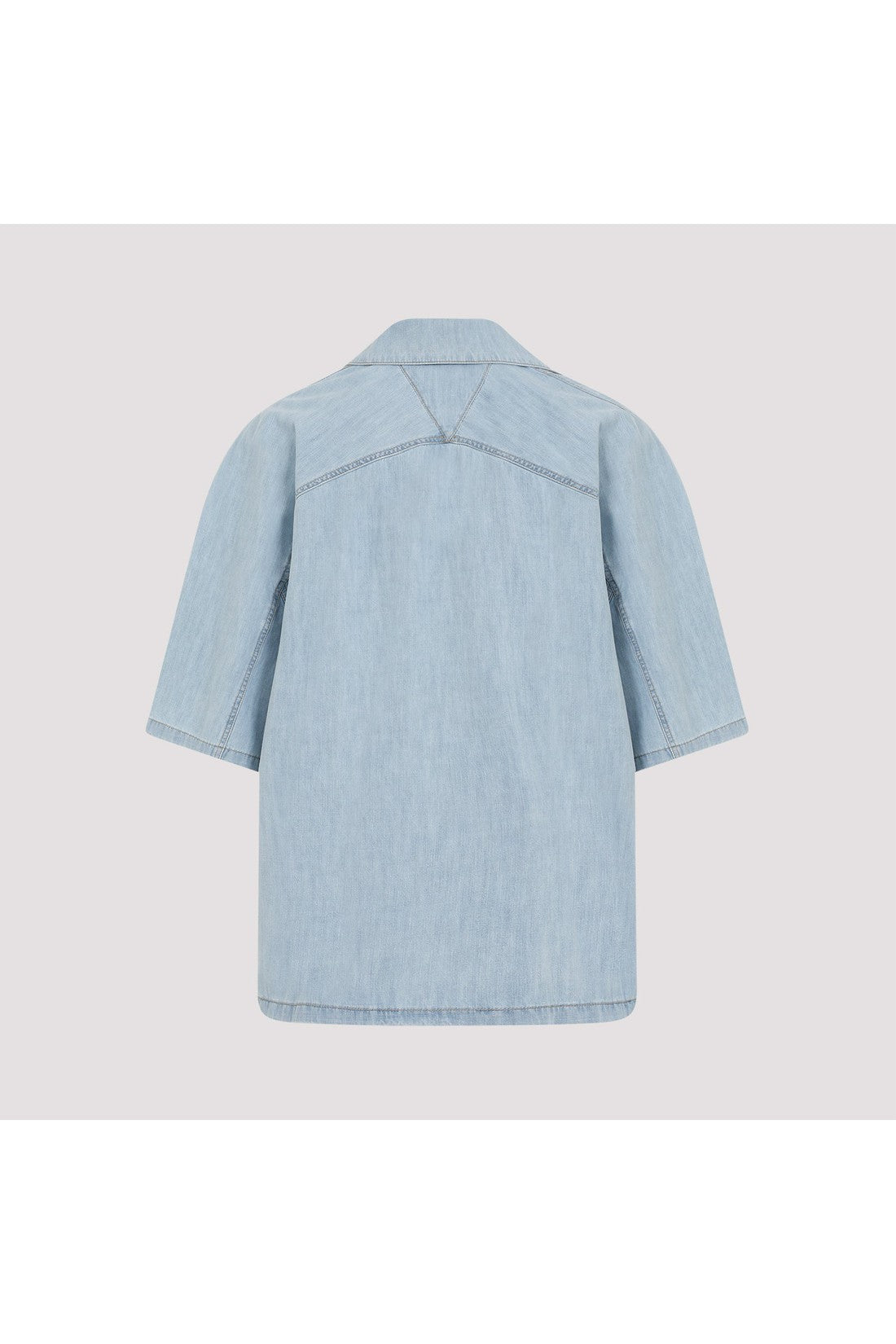 BOTTEGA VENETA-OUTLET-SALE-Shirt Blau-ARCHIVIST