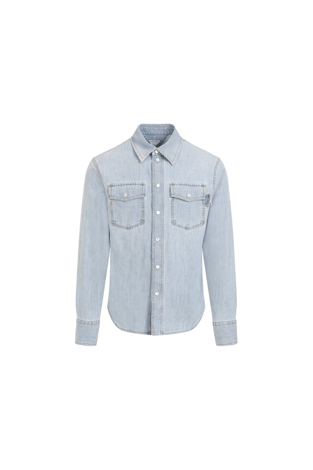 BOTTEGA VENETA-OUTLET-SALE-Shirt Blau-ARCHIVIST