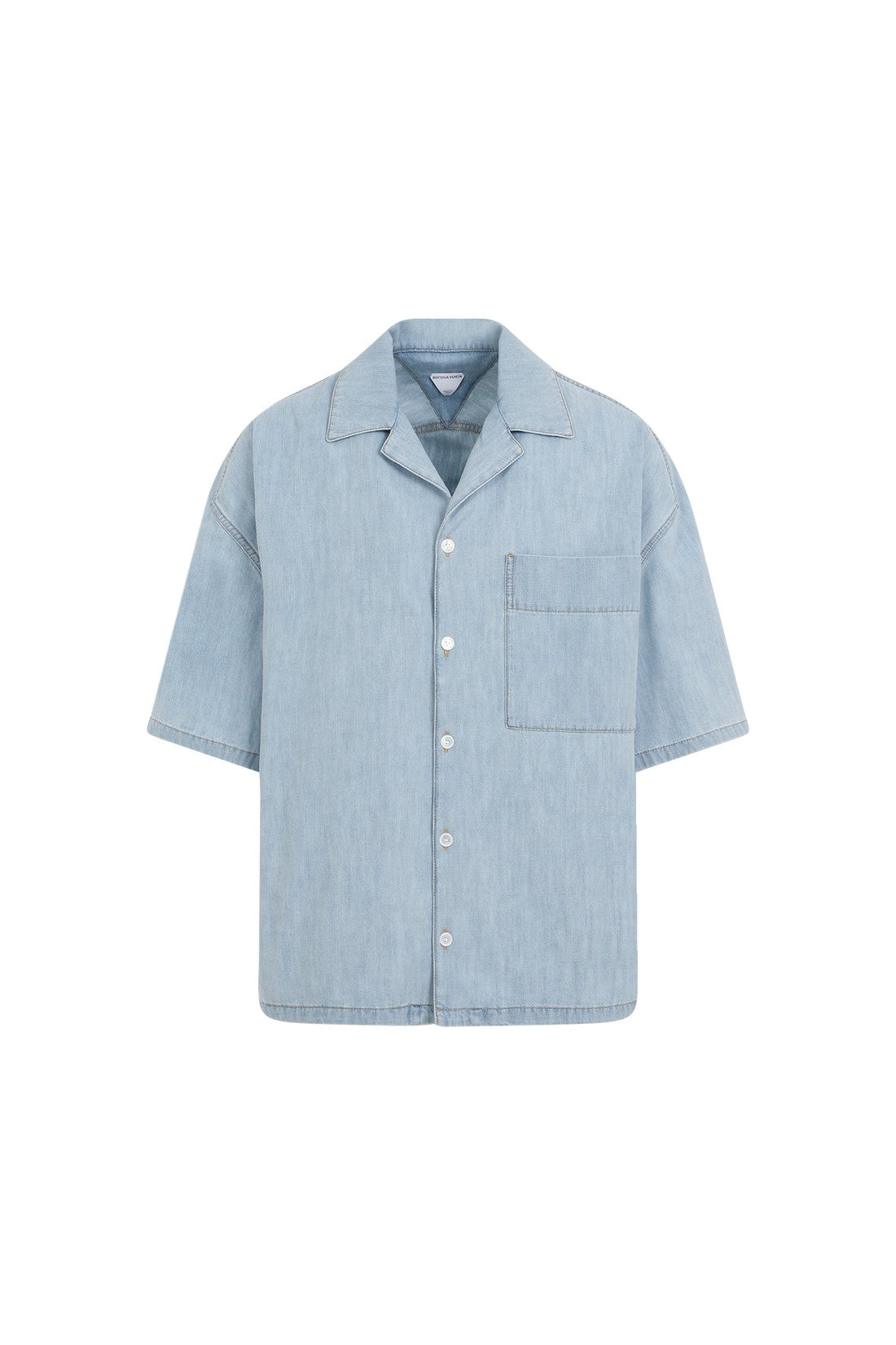 BOTTEGA VENETA-OUTLET-SALE-Shirt Blau-ARCHIVIST