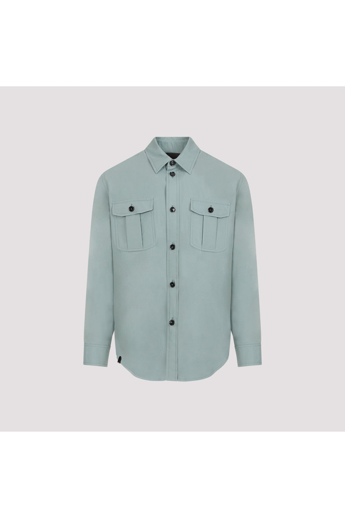 BRIONI-OUTLET-SALE-Shirt Blau-ARCHIVIST