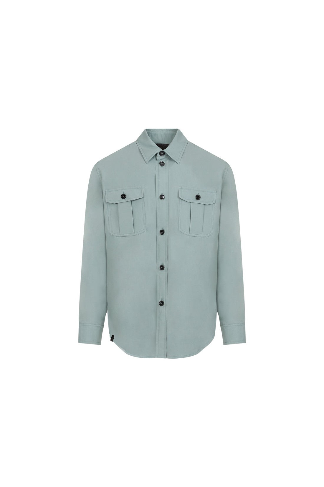 BRIONI-OUTLET-SALE-Shirt Blau-ARCHIVIST