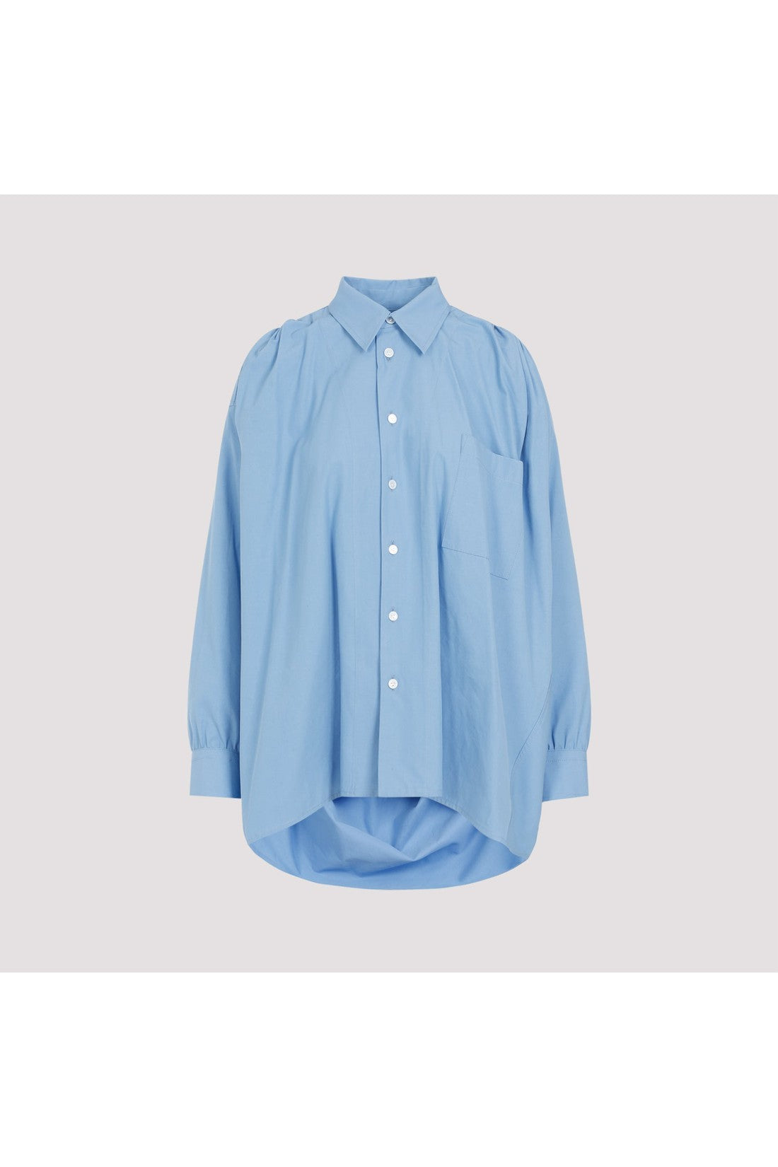 Bottega Veneta-OUTLET-SALE-Shirt Blau-ARCHIVIST