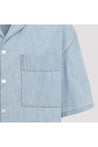 Bottega Veneta-OUTLET-SALE-Shirt Blau-ARCHIVIST