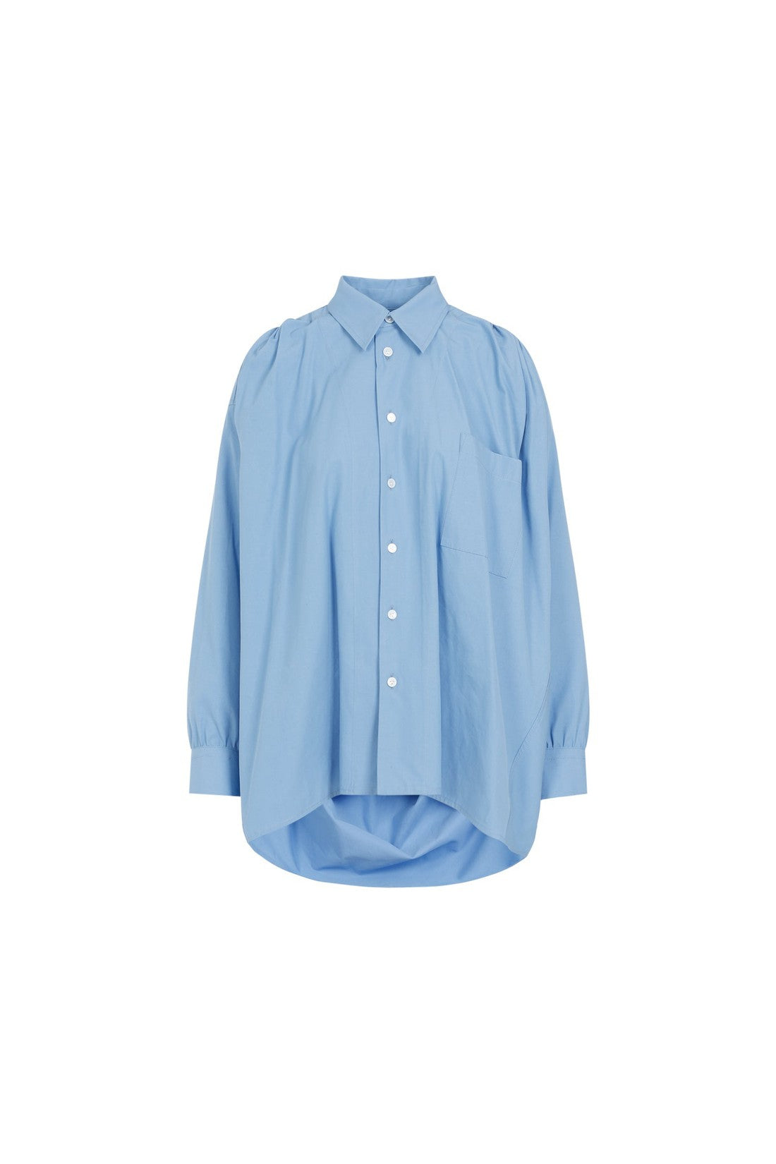 Bottega Veneta-OUTLET-SALE-Shirt Blau-ARCHIVIST