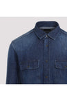 Brioni-OUTLET-SALE-Shirt Blau-ARCHIVIST