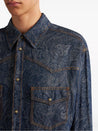 ETRO-OUTLET-SALE-Shirt Blau-ARCHIVIST