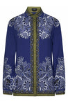 ETRO-OUTLET-SALE-Shirt Blau-ARCHIVIST