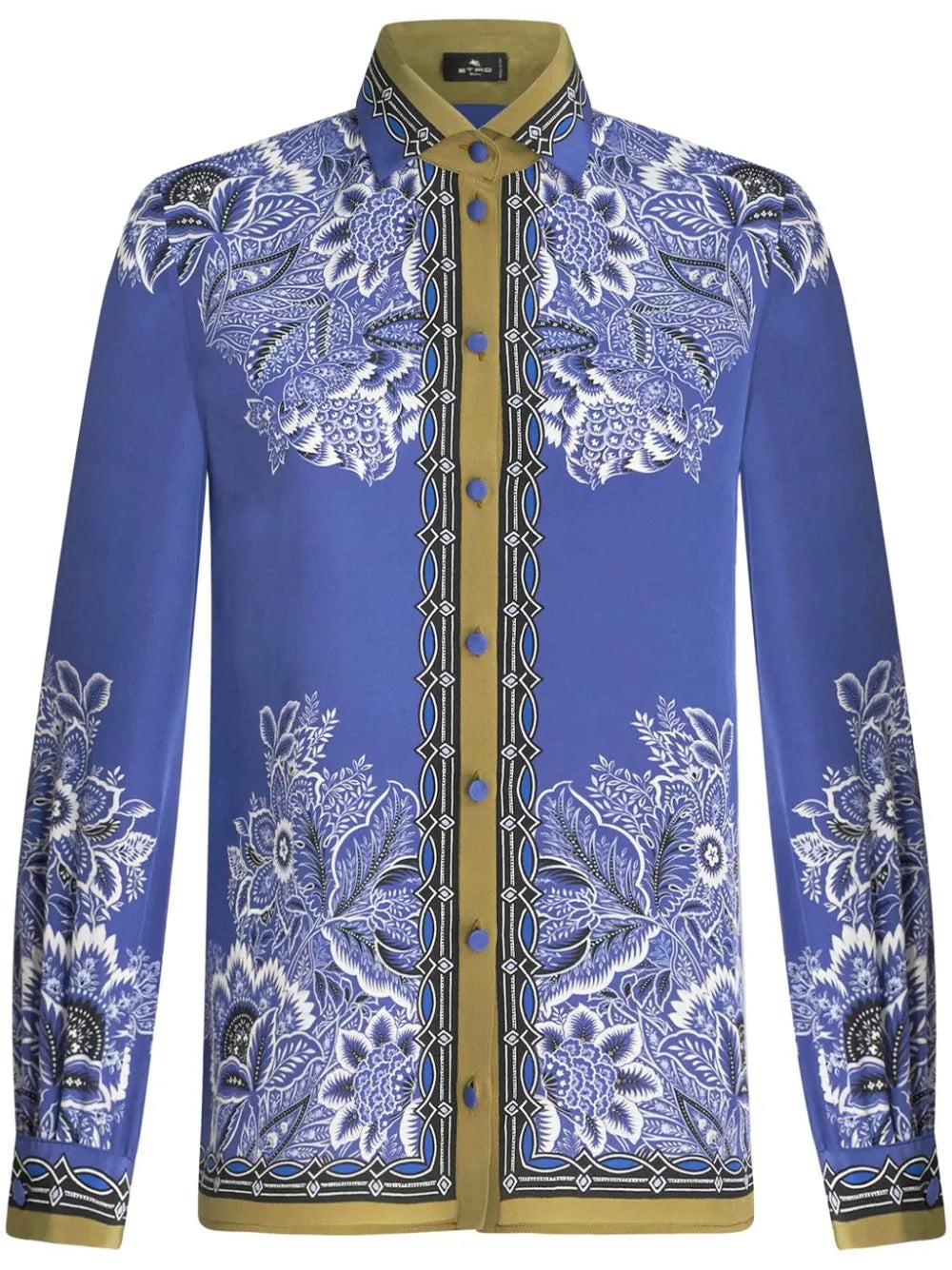 ETRO-OUTLET-SALE-Shirt Blau-ARCHIVIST