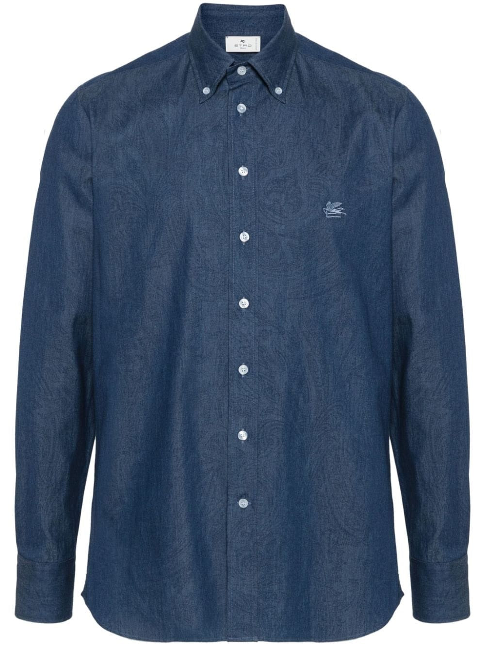 ETRO-OUTLET-SALE-Shirt Blau-ARCHIVIST