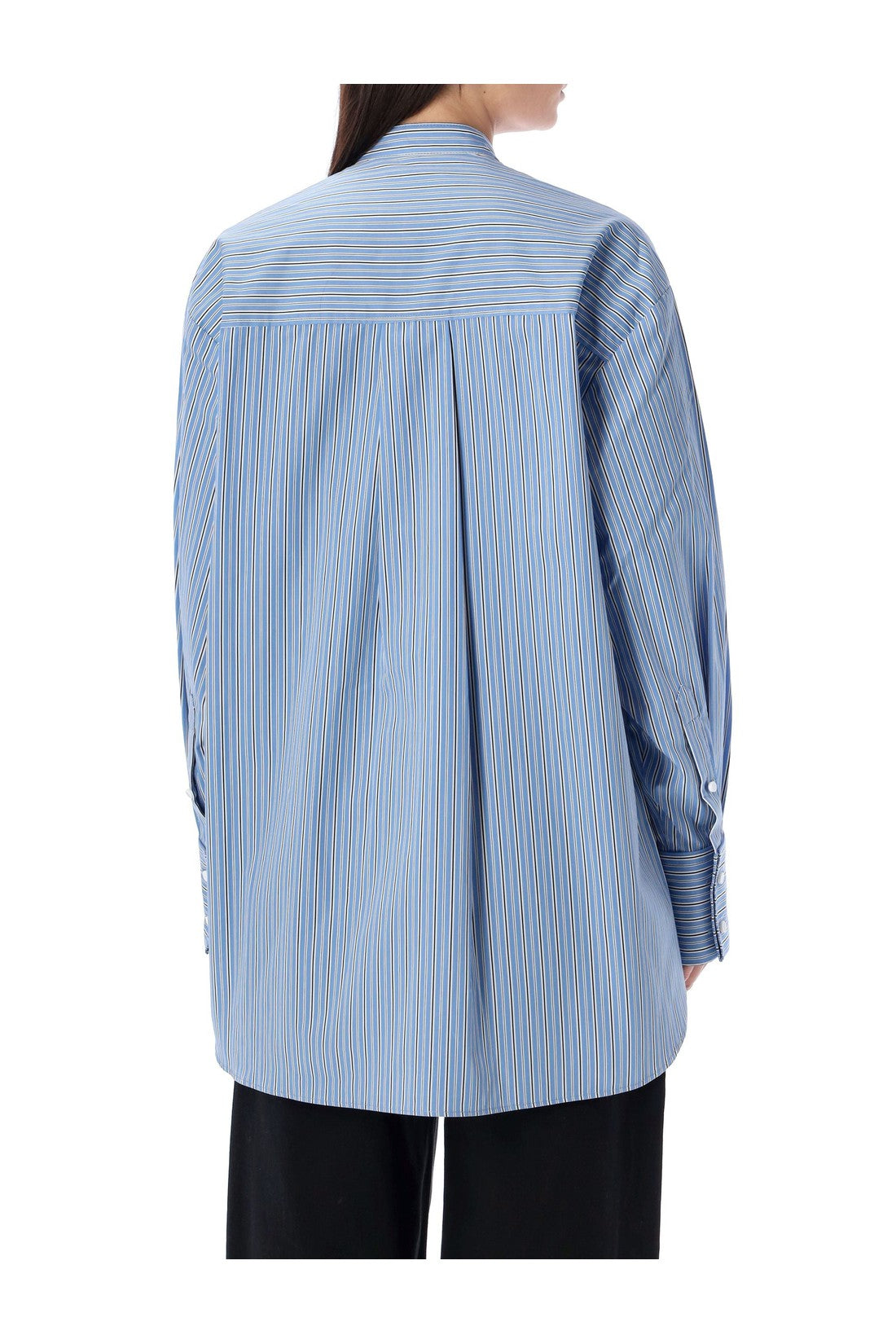 ISABEL MARANT-OUTLET-SALE-Shirt Blau-ARCHIVIST