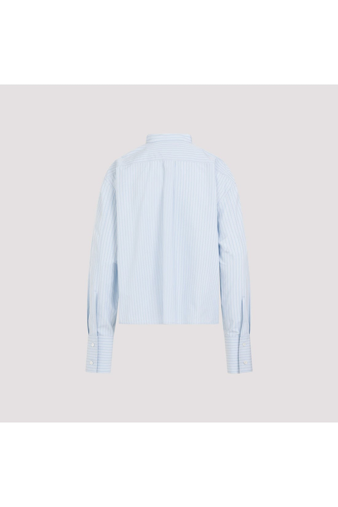 JIL SANDER-OUTLET-SALE-Shirt Blau-ARCHIVIST