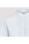 JIL SANDER-OUTLET-SALE-Shirt Blau-ARCHIVIST