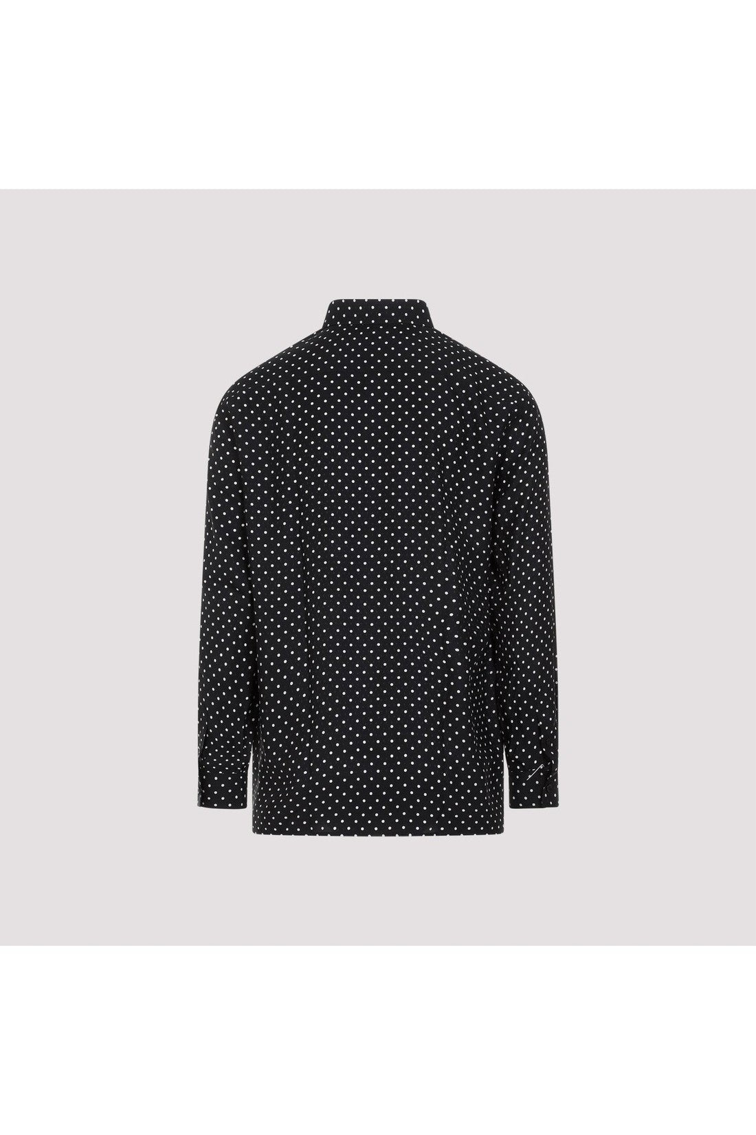 SAINT LAURENT-OUTLET-SALE-Shirt Schwarz-ARCHIVIST