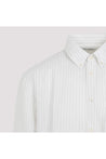 SAINT LAURENT-OUTLET-SALE-Shirt Schwarz-ARCHIVIST