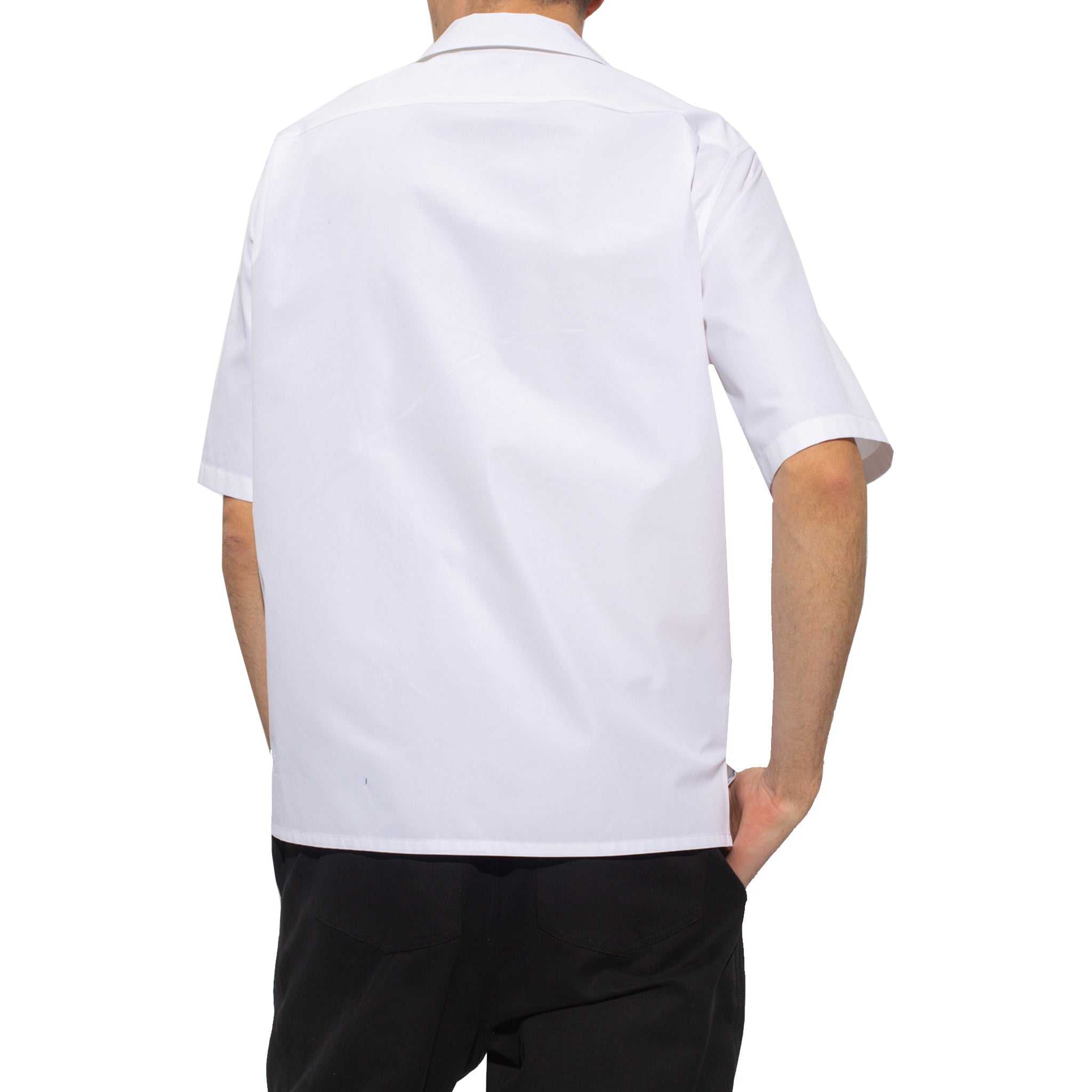 ALEXANDER MCQUEEN-OUTLET-SALE-Shirt Weiss-ARCHIVIST