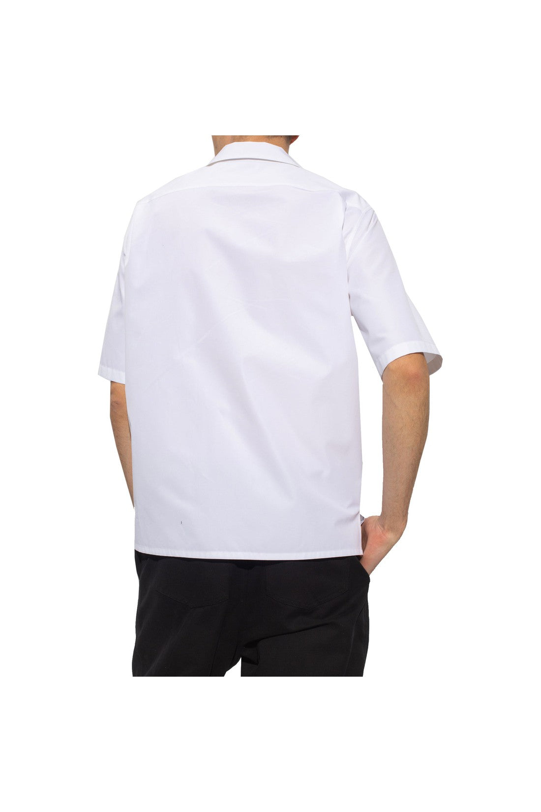 ALEXANDER MCQUEEN-OUTLET-SALE-Shirt Weiss-ARCHIVIST