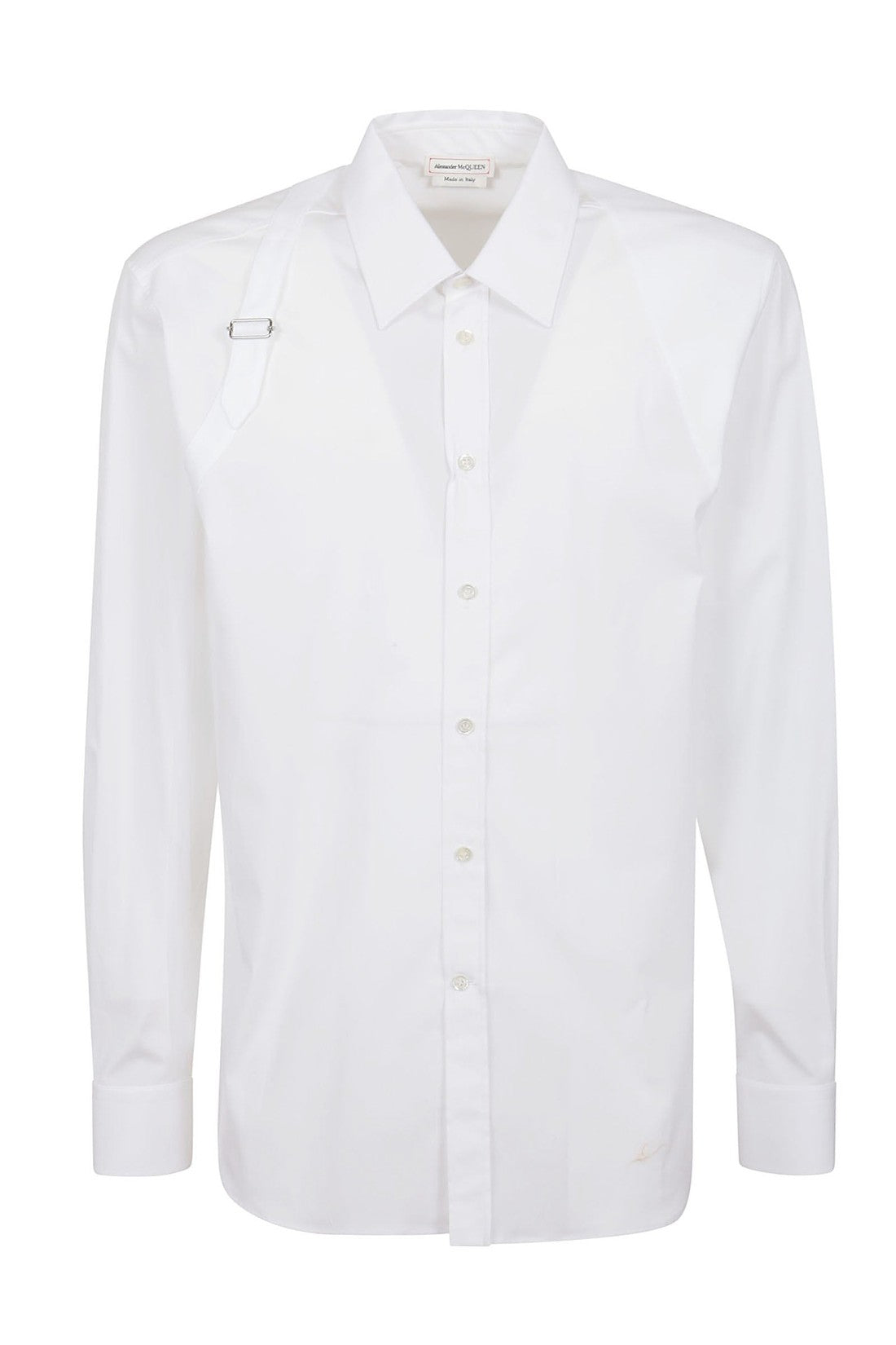 ALEXANDER MCQUEEN-OUTLET-SALE-Shirt Weiss-ARCHIVIST