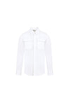 ALEXANDER MCQUEEN-OUTLET-SALE-Shirt Weiss-ARCHIVIST