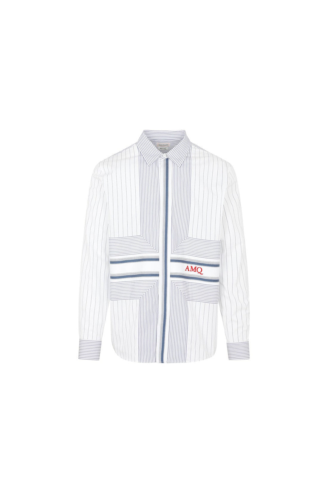 ALEXANDER MCQUEEN-OUTLET-SALE-Shirt Weiss-ARCHIVIST